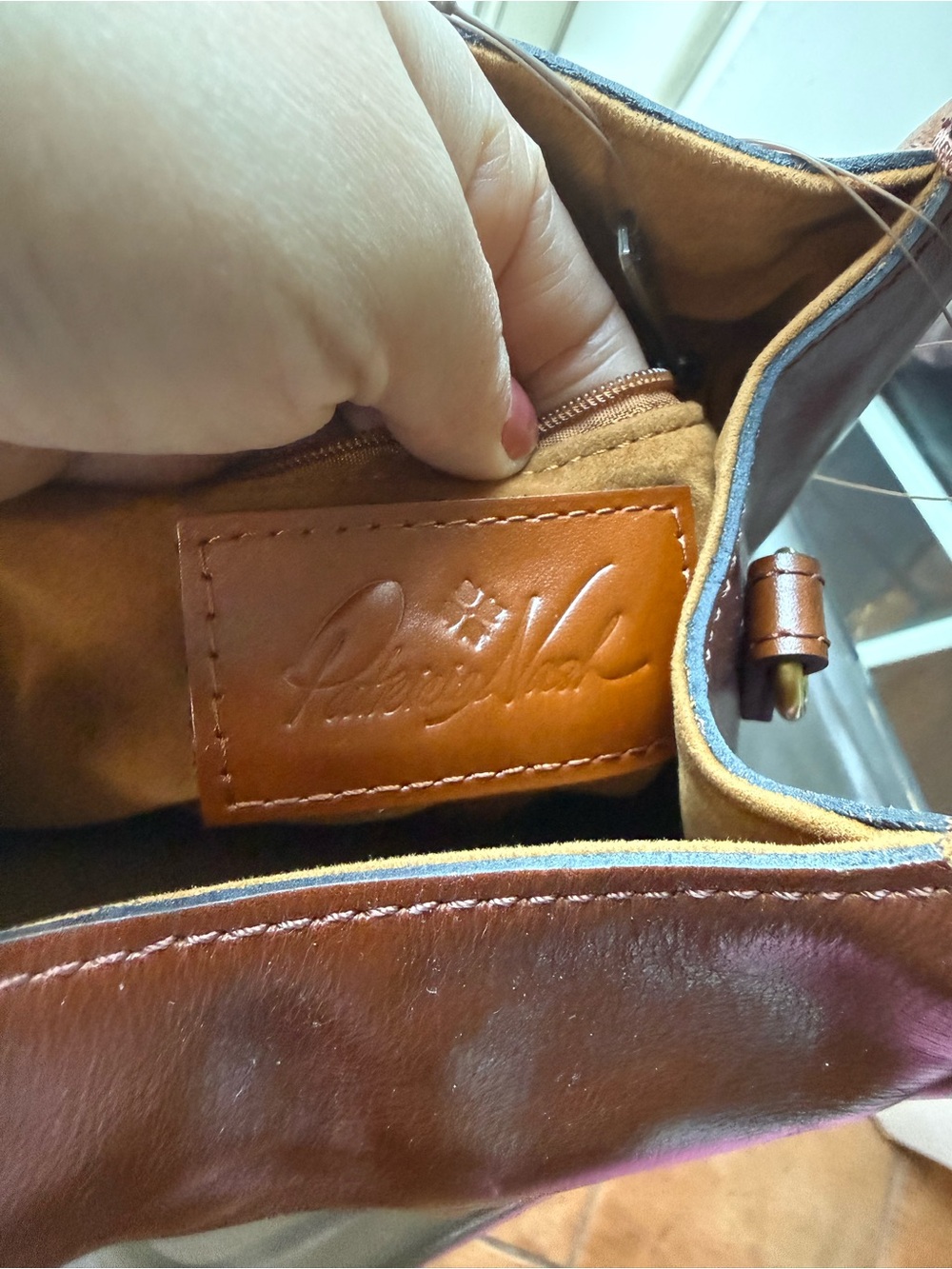 Patricia Nash Halina Brown Leather Bag - Picture 9 of 11